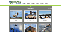 Desktop Screenshot of mirageaventure.com
